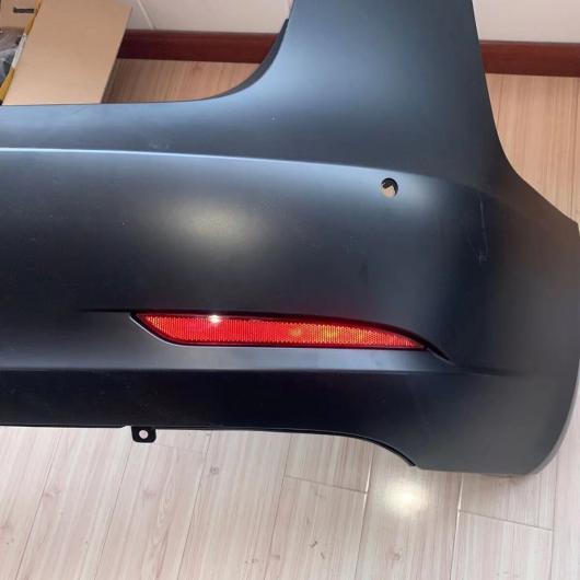 2ピース オート レッド グレー 左 右 リア バンパー リフレクター ワーニング ライト ストリップ カバー バー 適用: テスラ/TESLA モデル レッド AL-OO-1112 AL