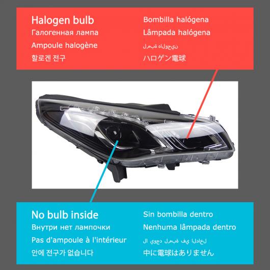 ヘッド ランプ 適用: ソナタ 9 LED ヘッドライト 2015-2017 ヘッドライト ソナタ 9 DRL ウインカー ハイ ビーム ロービーム含まない AL-OO-8190 AL