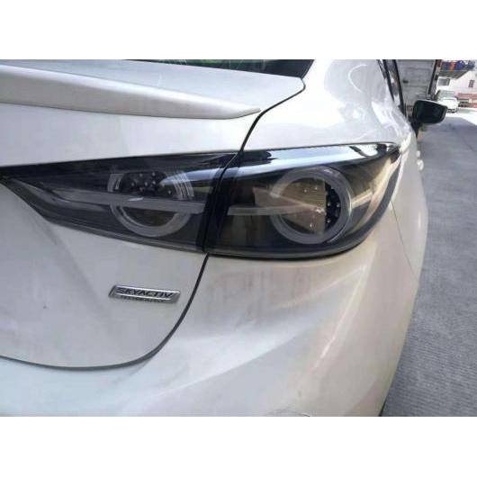 スタイル テール ランプ 適用: MAZDA3 テール ライト 2014-2018 MAZDA3 アクセラ LED テールライト LED リア ランプ ブラック AL-OO-8763 AL