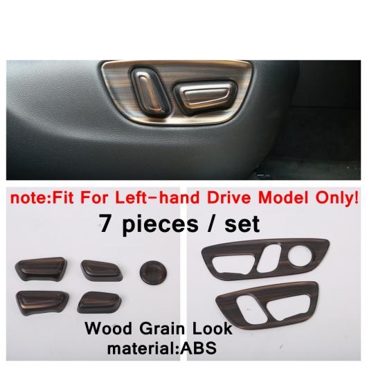 インテリア シート サイド アジャスター ボタン カバー トリム 左ハンドル用 適用: トヨタ シエナ 2021 2022 タイプ9 AL-PP-4411 AL