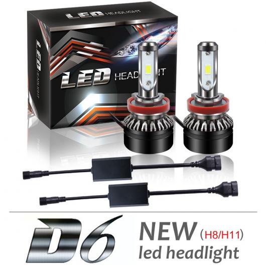 2ピース/セット H8/H9/H11 60W 10000LM 6000K LED ヘッドライト キット 自動車 フォグランプ バルブ 2021 H8 H11 AL-RR-5207 AL
