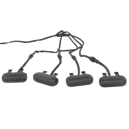 アクセサリー 適用: トヨタ RAV4 2019-2023 2024 フロント グリル グリル LED ライト ブラック シェル・イエロー シェル SR-BB-5220_1