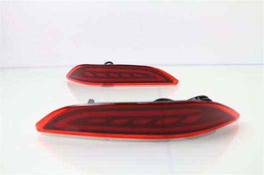 2ピース LED リア バンパー ライトブレーキテールライト ライトリアランプ ホンダ シティ 2014 2015 2 Functions タイプA・タイプB AL-AA-9615_5