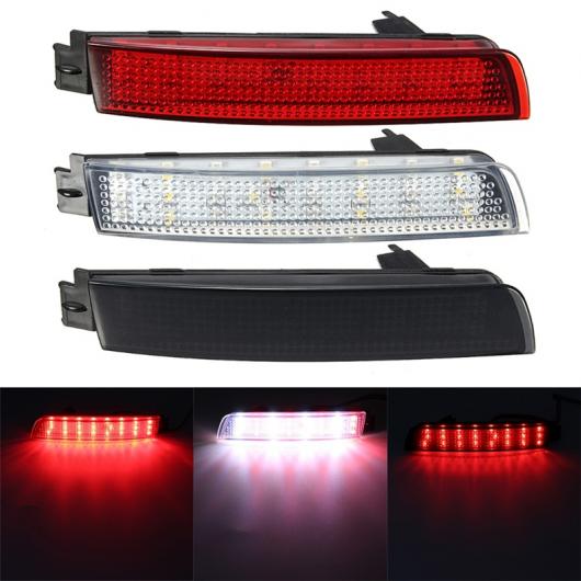 LED ライト 駐車 テール ブレーキ リア バンパー リフレクター ランプ 日産 ジューク ムラーノ Transparent〜black AL-BB-0389