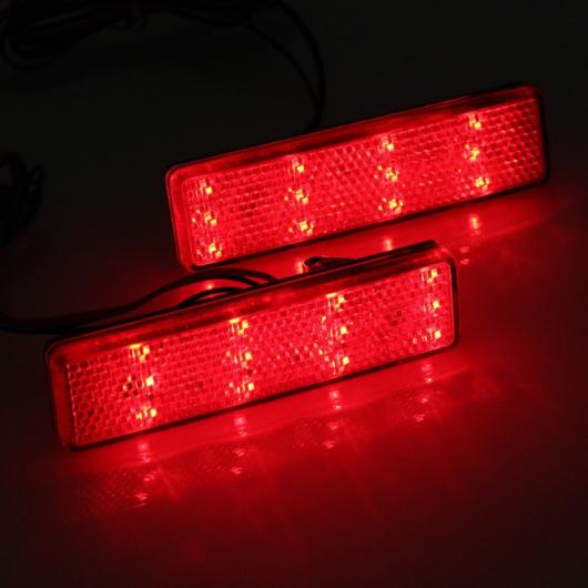 ブラック スモーク LED リア バンパー リフレクター ライト ランプ オペル ボクスホール MOVANO A VIVARO ルノー マスター TRAFIC 日産 PRIMAST AL-BB-0428 AL_2