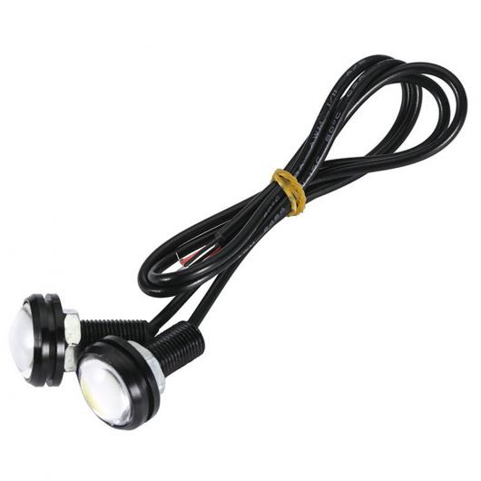 23mm レッド イーグルアイライト 9ワット DC 12V LED デイタイムランニングライト DRL バックアップ モーター シグナル ランプ 防水フォグライト AL-BB-1079 AL｜apagency4