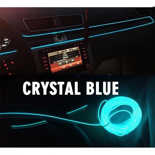 セールの引き下げ 4m 5m LED ストリップ 装飾 ストリップ 12V フレキシブル ネオン EL crystal blue〜blue 5M (196.85 INCH ) AL-BB-1623 AL
