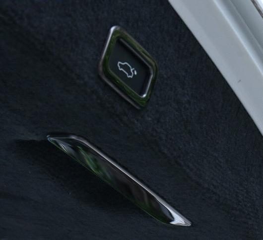 公式通販ショップ トランク ボタンフレーム 装飾 カバー トリム ボルボ XC60 2010-18 ステンレス スチール スタイリング 1 piece AL-DD-7408 AL