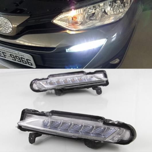 イエロー ターンシグナル 機能 12V DRL ランプ LED デイタイム ランニング ライト デイライト ランプ 適用: ホワイト ＆ イエロー・ホワイト AL EE 3825 AL :502214580:オートパーツエージェンシー 4号店