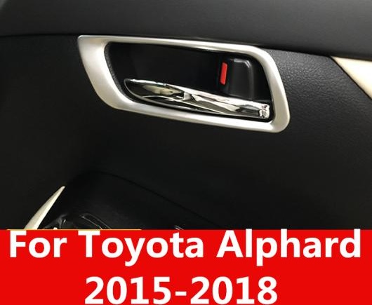 適用: トヨタ アルファード 2015-2018 インナー ドア ハンドル カバー