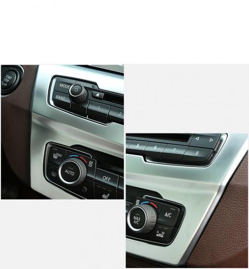 M/G セントラル コントロール パネル エアコン アジャスター ノブ 装飾 インテリア 適用: BMW X1 F48 2016-2018 1ピース AL-EE-7829 AL