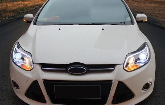 ヘッドライト 適用: フォード/FORD フォーカス LED 2012-2014 ヘッドランプ デイタイムランニングライト DRL 4300K〜8000K 35W・55W AL-HH-0134 AL