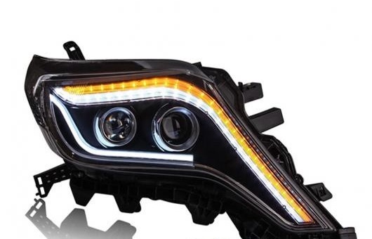 ヘッドライト 適用: トヨタ プラド 2014-16 LED ヘッドランプ デイ