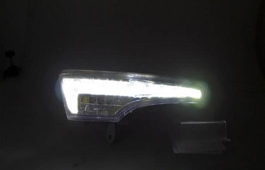 適用: 日産 ティアナ LED DRL 2013-2014 高光度 ガイド フォグ ランプ デイタイムランニングライト A スタイル AL-HH-0425 AL