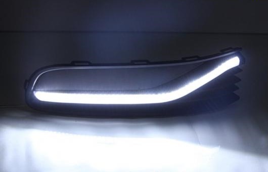 適用: VW フォルクスワーゲン/VOLKSWAGEN ポロ LED DRL 高光度 ガイド フォグ ランプ デイタイムランニングライト AL-HH-0496 AL