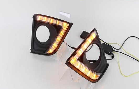 LED DRL 適用: トヨタ カローラ 2014-2015 フォグ ランプ 高光度