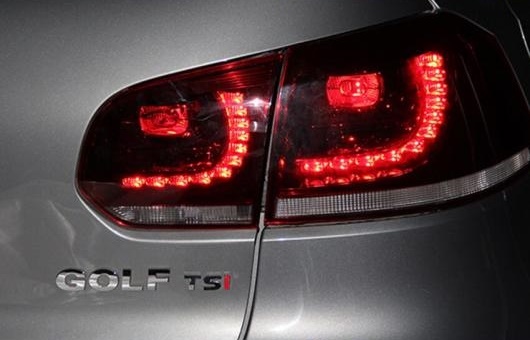 適用: VW フォルクスワーゲン/VOLKSWAGEN ゴルフ 6 テールライト 2009-2012 R LED テール ランプ GOLF6 リア DRL + ブレーキ パーク レッド AL-HH-0756 AL