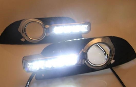 適用: 三菱 ランサーEX LED DRL フォグ ランプ デイタイム ランニング 高光度 ガイド ライト 35W ホワイト 5500K AL-HH-0820 AL