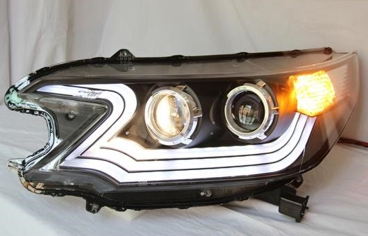 ヘッドランプ 適用: ホンダ CR V 2012 LED ヘッドライト DRL H7/D2H HID キセノン BI レンズ 4300K〜8000K 35W・55W AL HH 0887 AL :502733820:オートパーツエージェンシー 4号店