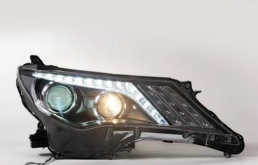 LED ヘッドランプ 適用: トヨタ RAV4 ヘッドライト 2013 2015 DRL H7 HID Q5 バイキセノン レンズ ロー 4300K〜8000K 35W・55W AL HH 1192 AL :502736870:オートパーツエージェンシー 4号店