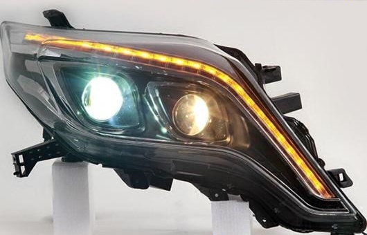 LED ヘッドランプ 適用: トヨタ プラド ヘッドライト 2013-2015 DRL H7