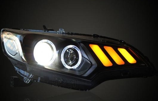 適用: ホンダ フィット LED ヘッドライト ヘッドランプ エンジェル