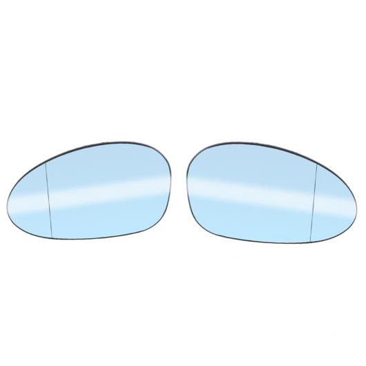2 ピン ヒーテッド ドア ウイング ミラー ガラス ワイド アングル 非球面 ブルー 適用: BMW E85 E86 E82 E88 リフト・右 AL-II-1401 AL