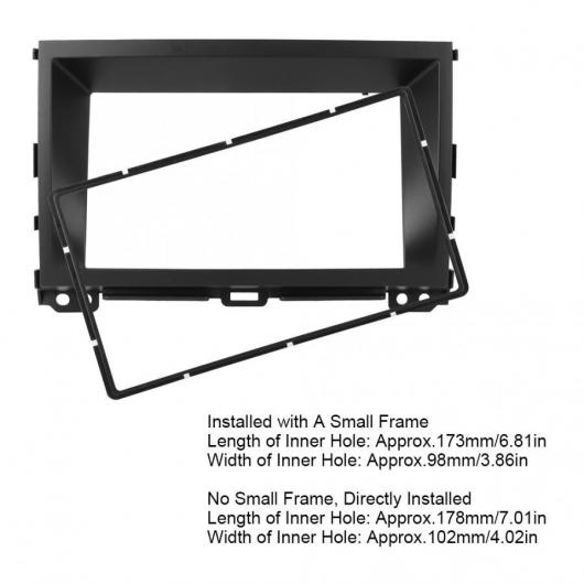 2 DIN 7IN ステレオ パネル DVD ナビゲーション フレーム 適用: トヨタ プラド 2002-2009 レクサス GX470 2003-2009 AL-JJ-7201 AL｜apagency4｜03