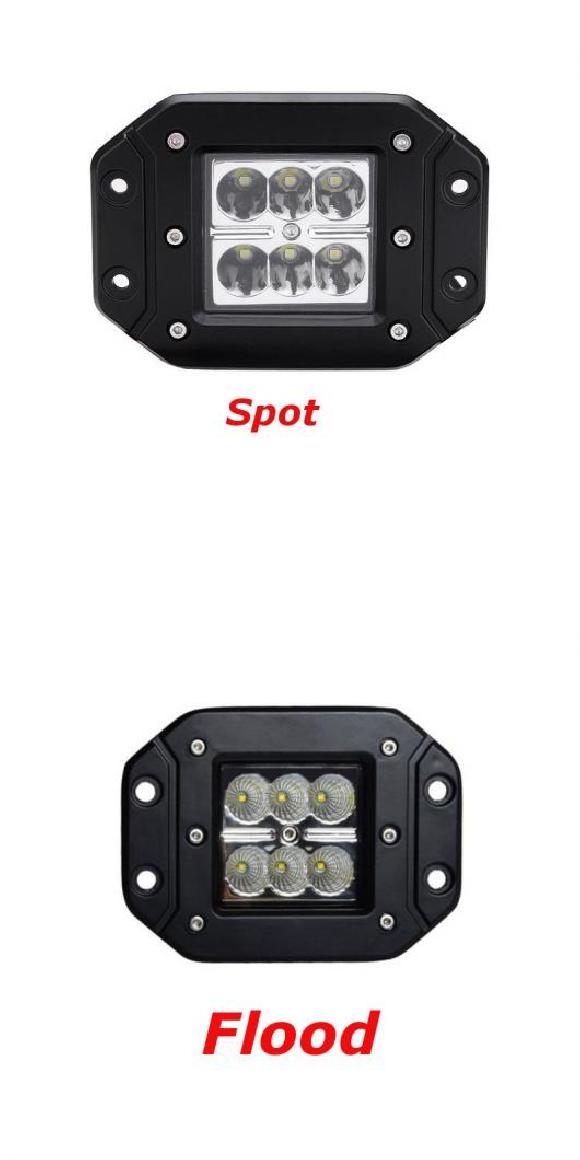 直売格安 4インチ 12V/24V 投光ランプ スポット 6LED ライト 適用: オフロード ラーダ/LADA 1ピース スポット・1ピース 投光ランプ AL-KK-2737 AL