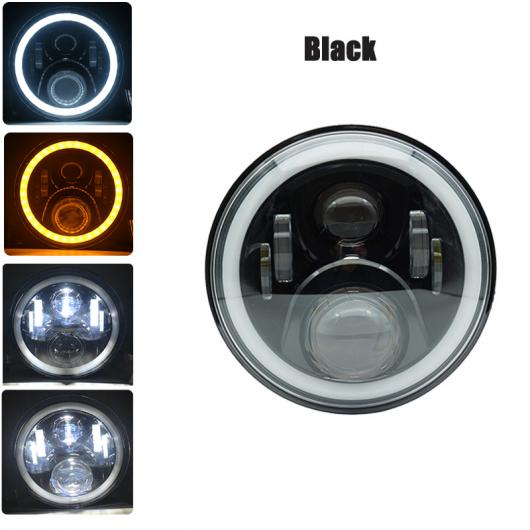 7インチ 80W ドット SAE E9 オートバイ ヘッドランプ 7インチ シェル 1セット 40W ブラック・1セット 60W ブラック AL-KK-2864 2輪 AL_8