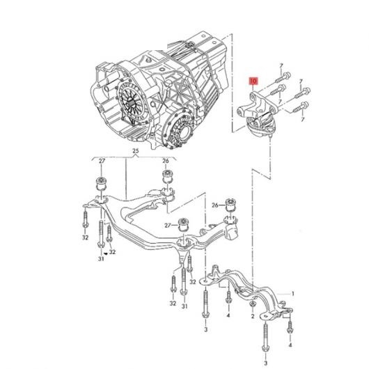 ギアボックス マウント 適用: アウディ/AUDI A4 A4Q AA4C 8E0399105JD ギアボックス エンジン マウント 8E0399105JD AL MM 1019 AL : 504067360 : オートパーツエージェンシー 4号店