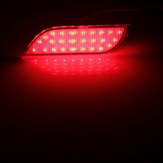 2ピース LED リア バンパー リフレクター ライト ドライブ ブレーキ フォグ トリム テール ランプ 適用: スバル インプレッサ WRX  STI レガシィ AL-MM-2182 AL