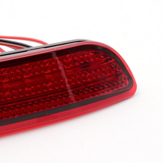 2ピース LED リア バンパー リフレクター ライト レッド ドライビング ブレーキ フォグ トリム モールディング テール ランプ 適用: トヨタ AL-MM-2221 AL