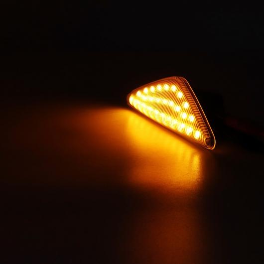 2 ピース クリア/スモーク ダイナミック フロー LED サイド マーカー シグナル ライト 適用: BMW X5 E70 X6 E71 E72 X3 F25 スモーク・クリア AL-MM-2246 AL_8