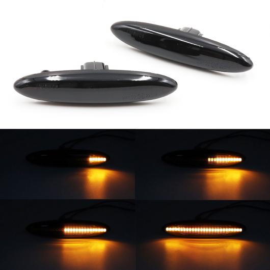 2ピース ダイナミック LED サイド マーカー ウインカー インジケータ 適用: トヨタ ハイランダー ソアラ クルーガー GSU 4 レクサス IS250 AL-MM-2264 AL