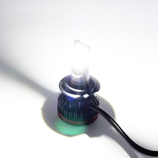 2ピース 48W 6500K COB H4 LED H7 H11 H8 H1 H3 12-24V ヘッドライト バルブ 6500lm 9005 9006 ヘッドランプ 適用: 9006 AL-MM-2292 AL_4