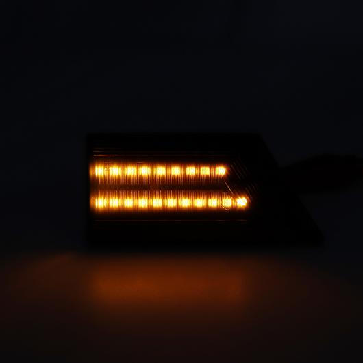 2ピース LED ダイナミック サイド マーカー フロー ターンシグナルライト シーケンシャル ウインカー インジケーター 適用: オペル/OPEL AL-MM-2310 AL_5