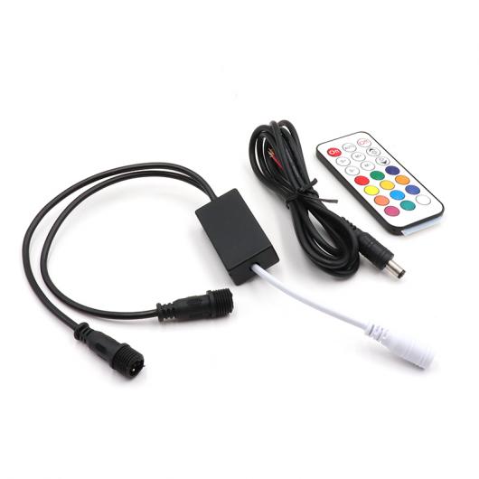 RGB マルチカラー フレキシブル フロー LED ライト アンダーグロー アンダーボディ 防水 自動車 シャーシ ネオン APP 60×4-150×2 AL-MM-2311 AL