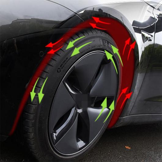 2ピース タイヤ 絶縁 コットン 適用: テスラ/TESLA モデル 3 2017 2018