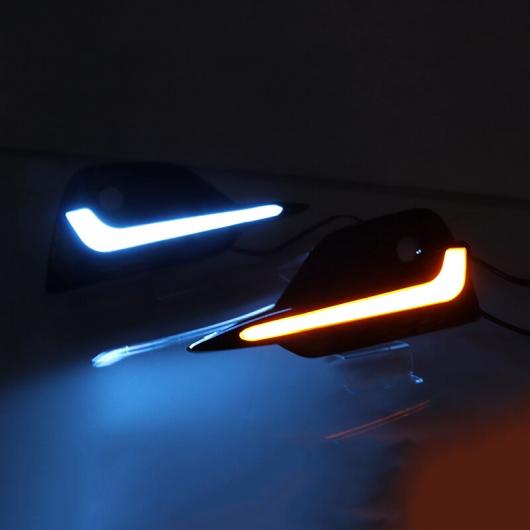 適用: 日産 キャシュカイ 2019 2020 デイタイム ライト LED DRL ヘッドライト フォグランプ ウインカー ライト ホワイト イエロー AL-MM-4785 AL_3