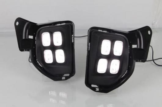 LED DRL ライト 適用: トヨタ ハイエース 2014-2018 LED DRL LED デイタイム ランニング ライト イエロー チューニング シグナル 12V ランプ AL-MM-5472 AL