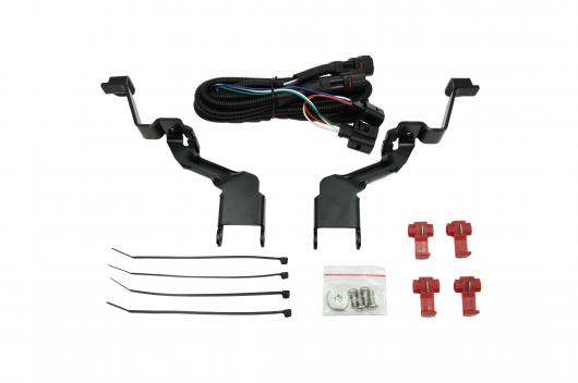 ホワイト LED HALO DRL ラリー ドライビング ライト 適用: ミニ クーパー S R56 R57 R58 R59 R60 クローム・ブラック AL-MM-5580 ALの画像
