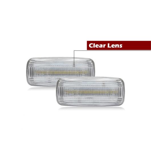LED サイドマーカー ランプ アンバー ターンシグナルライト 適用: ジープ/JEEP コマンダー パトリオット コンパス グランド スモーク・クリア AL-MM-5594 AL｜apagency4｜05