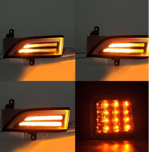 適用: スバル WRX STI 15-18 LED ターンシグナルライト ダイナミック サイド ミラー ウインカー ランプ スモーク・クリア AL-MM-5774 ALの画像