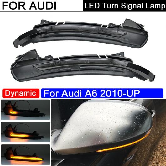 LED 陣営 バックミラー 鏡鑑 ともし火 活動的 琥珀色 ウインカー 表示計器 照明ランプ 当て嵌める: アウディ/AUDI A6 4GH 4GJ 4G2 4G5 AL-MM-5777 AL その他ライト-車、バイク、自転車