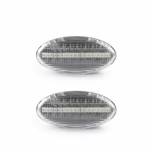 2ピース LED サイドマーカー ランプ ダイナミック アンバー ウインカー ノーマル スモークレンズ・ノーマル クリアレンズ AL-MM-5804 ALの画像