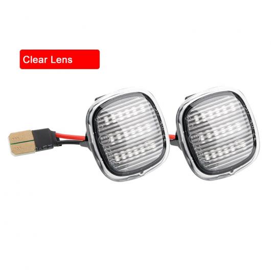 2ピース LED サイドマーカー ライト アンバー ウインカー ダイナミック クリアレンズ・ダイナミック スモークレンズ AL-MM-5864 AL_6