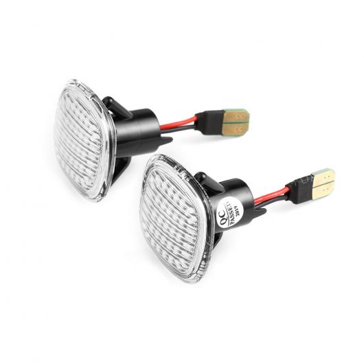 2ピース LED サイドマーカー ライト アンバー ウインカー ダイナミック クリアレンズ・ダイナミック スモークレンズ AL-MM-5864 AL_8