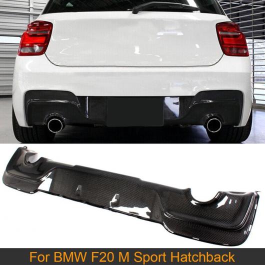 カーボンファイバー リア ディフューザー リップ 適用: BMW 1シリーズ 