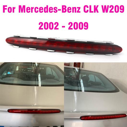 LED 後押し 三塁ベース 打ちきり ともし火 尾っぽ 照明ランプ 当て嵌める: ベンツ メルセデス CLK W209 2002-2009 後押し 大屋根 ワーニング ともし火 赤いこと AL-MM-8553 AL 自動車-その他ライト-車、バイク、自転車